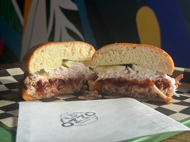 Pulled Pork Sandwich.