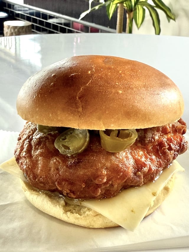 Jacked Chicken Sandwich.