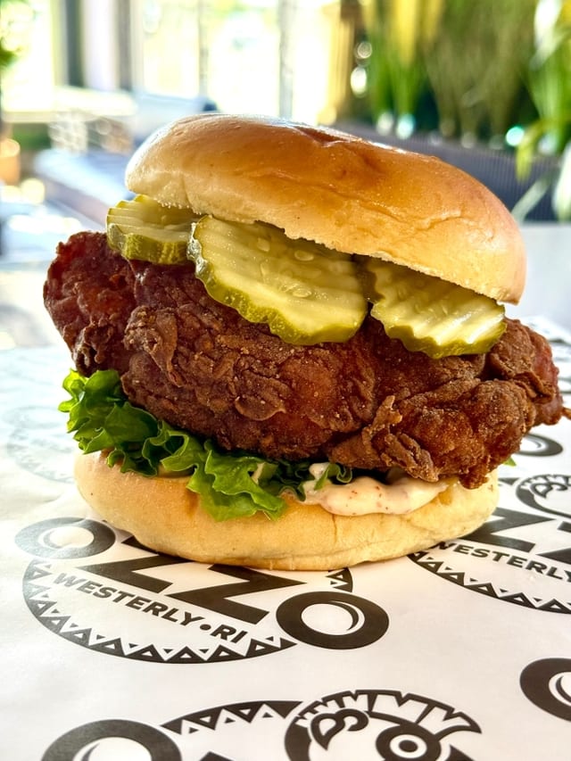 Classic Chicken Sandwich.