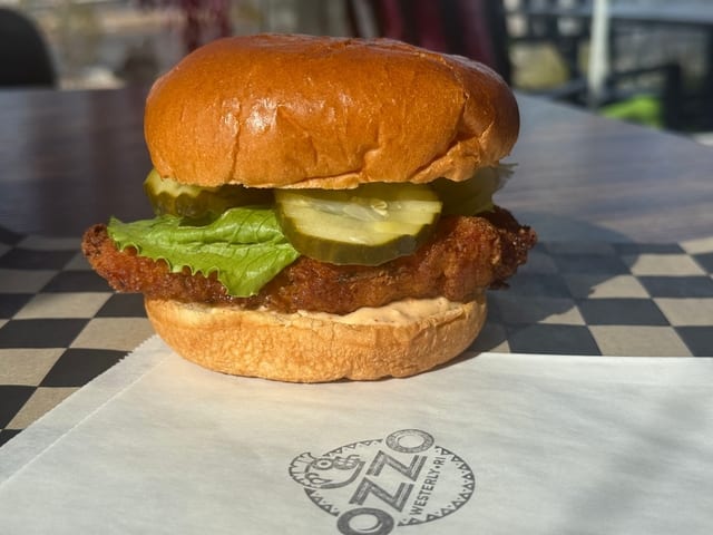 Chicken & Bacon Sandwich.