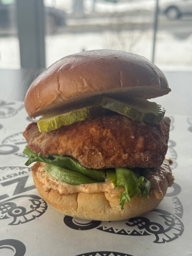 Classic Chicken Sandwich.